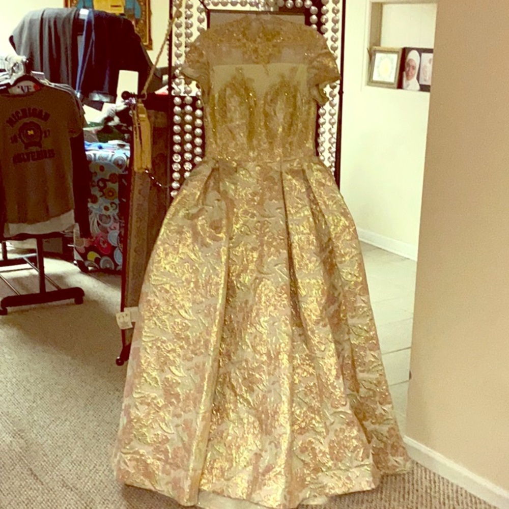 Mcdugall ball gown .NBW. 1200 or highest bid.